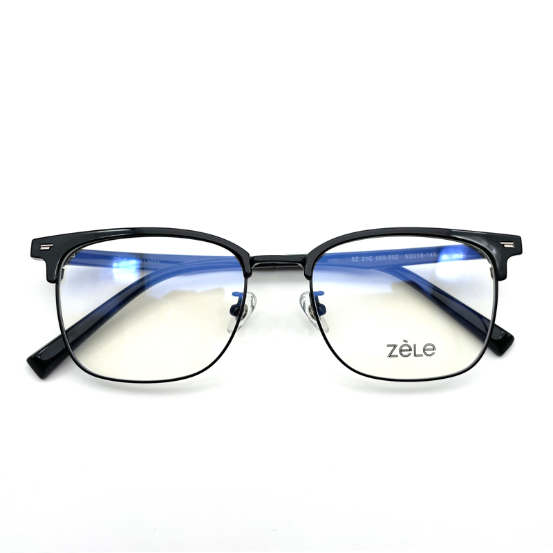 ZEL商场同款时尚灰色眉毛镜架