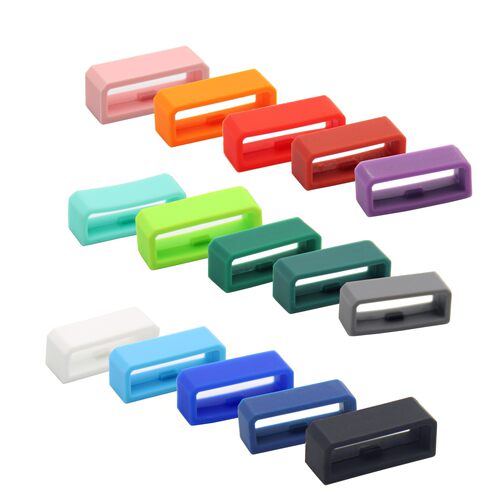 手表皮带扣环圈适用表宽18mm/20mm/22mm表带扣智能手表配件胶圈手