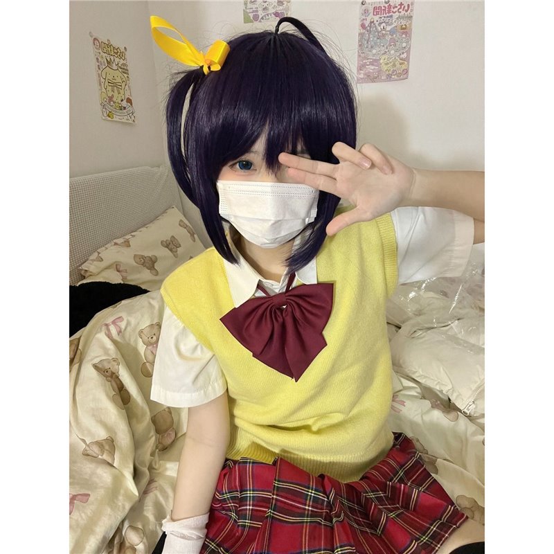 中二病也要谈恋爱小鸟游六花cos服全套毛校服衣裙子套装cosplay