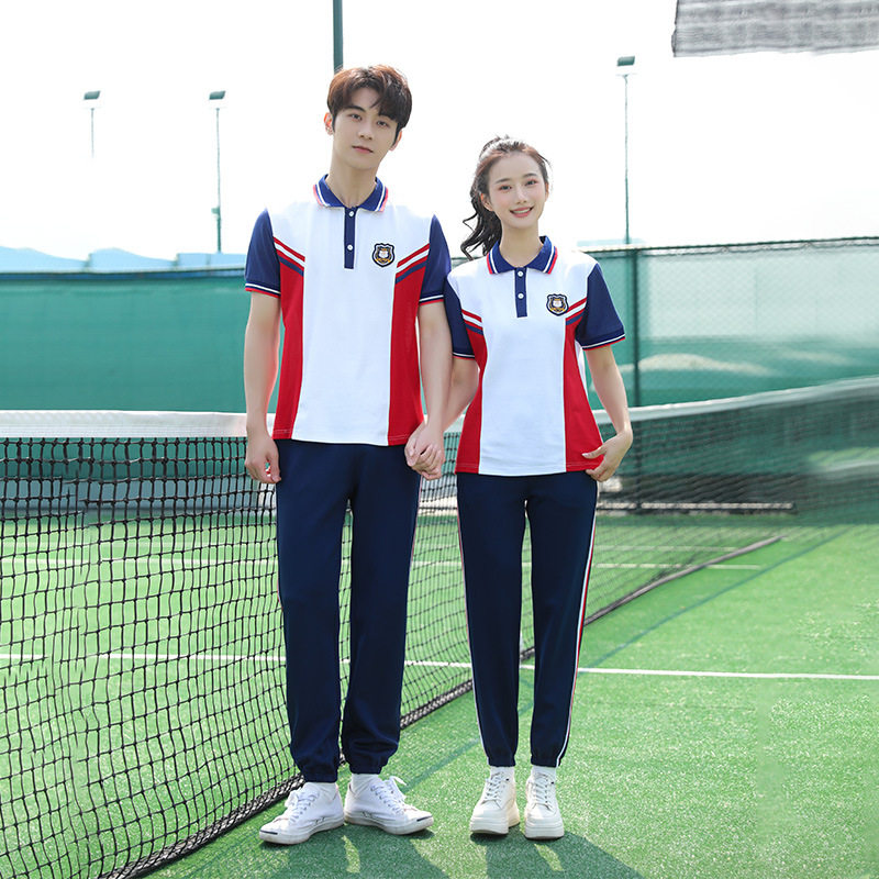 中学生校服套装学院风班服夏季初高中生毕业照运动会开幕式
