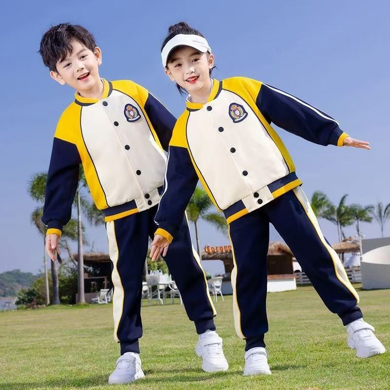 小学生校服幼儿园园服春秋长袖秋冬运动服男女短袖夏季四件套班服