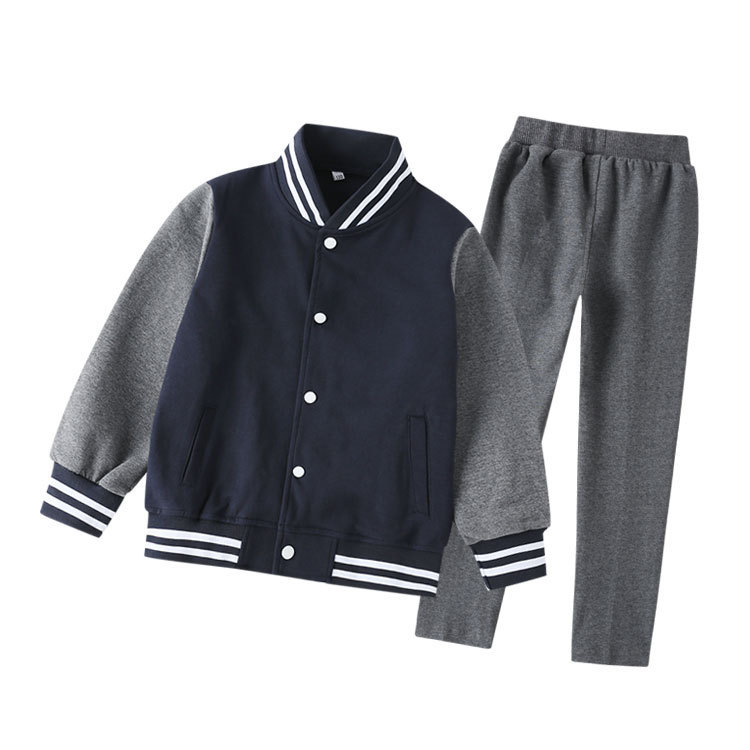 中小学生校服套装学院风儿童班服棒球服英伦风幼儿园园服春秋冬装