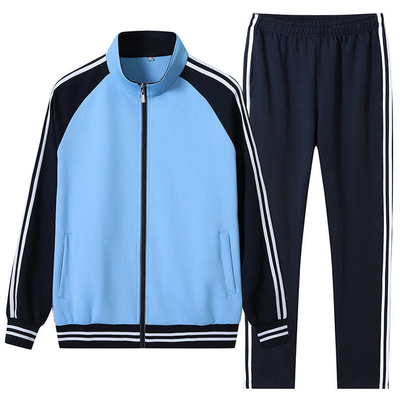 春季初中学生长袖校服高中生班服学院风长袖套装运动会团体服团购