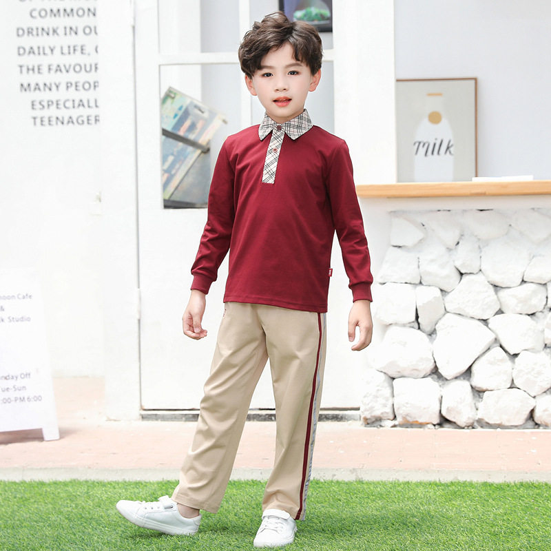 珠海香洲区小学生校服男女夏季短裤短袖秋冬长袖外套升级版索罗娜