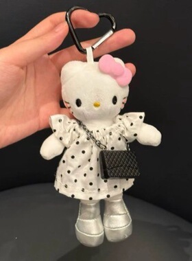 卡通毛绒玩具连衣裙娃娃玩偶公仔背包挂饰品小礼物可爱长腿kt挂件