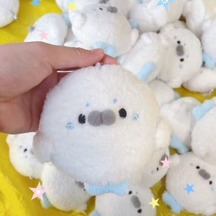 新款 可爱海豹毛绒玩偶创意公仔玩偶送闺蜜礼物包包挂件钥匙扣