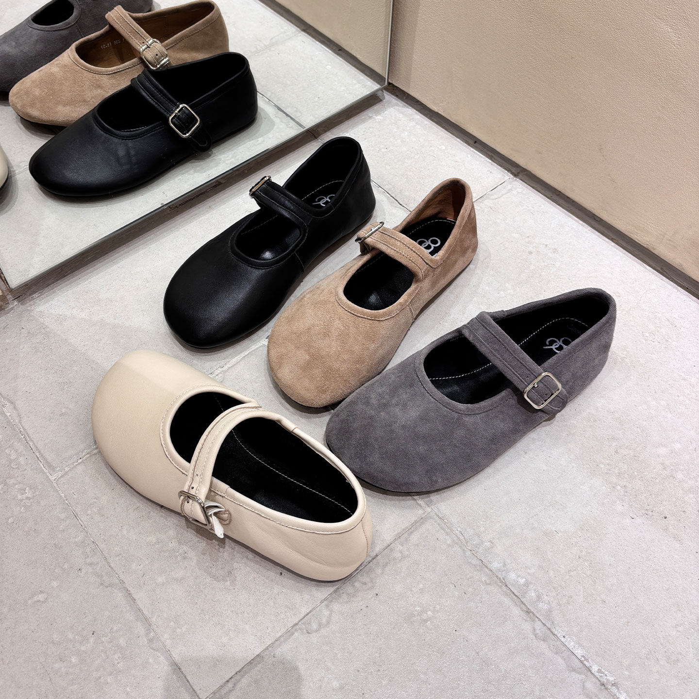 羊皮简约玛丽珍单鞋芭蕾软底平底