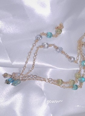 gewu古董捷克琉璃原创