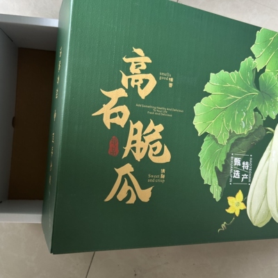 陕西特产高石脆瓜礼盒装现摘现发甜瓜