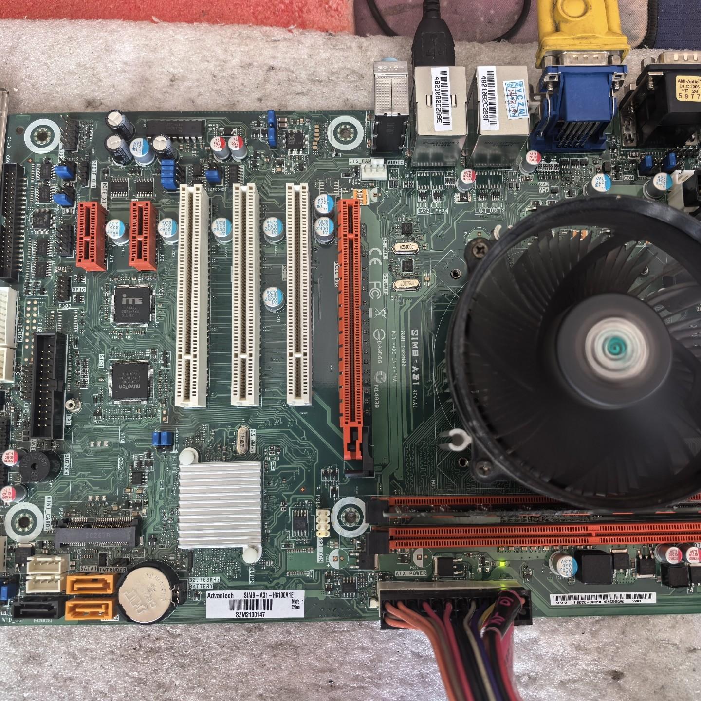 拆机研华SIMB-A31 REV:A1工控机主板 拆机现货