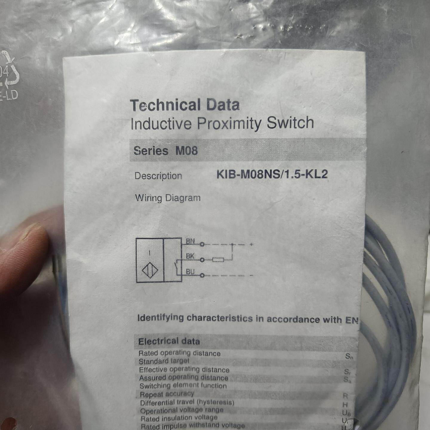 BERNSTEIN KIB-M08NS/1.5-KL2 KI