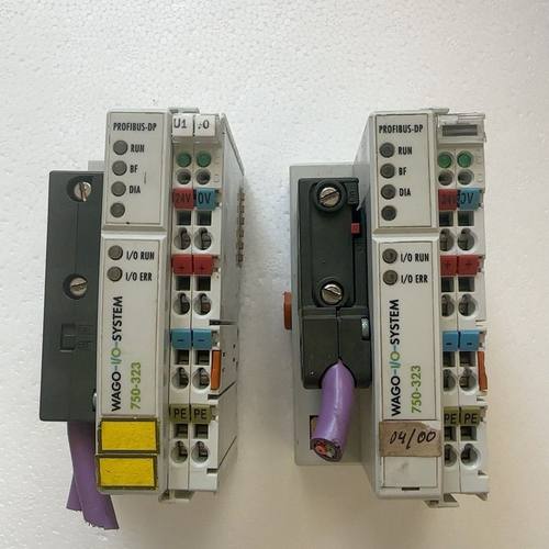 WAGO万可CPU总线模块主机 型号750-323 如图实物