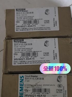 3RV6021-4EA10 4DA15断路器