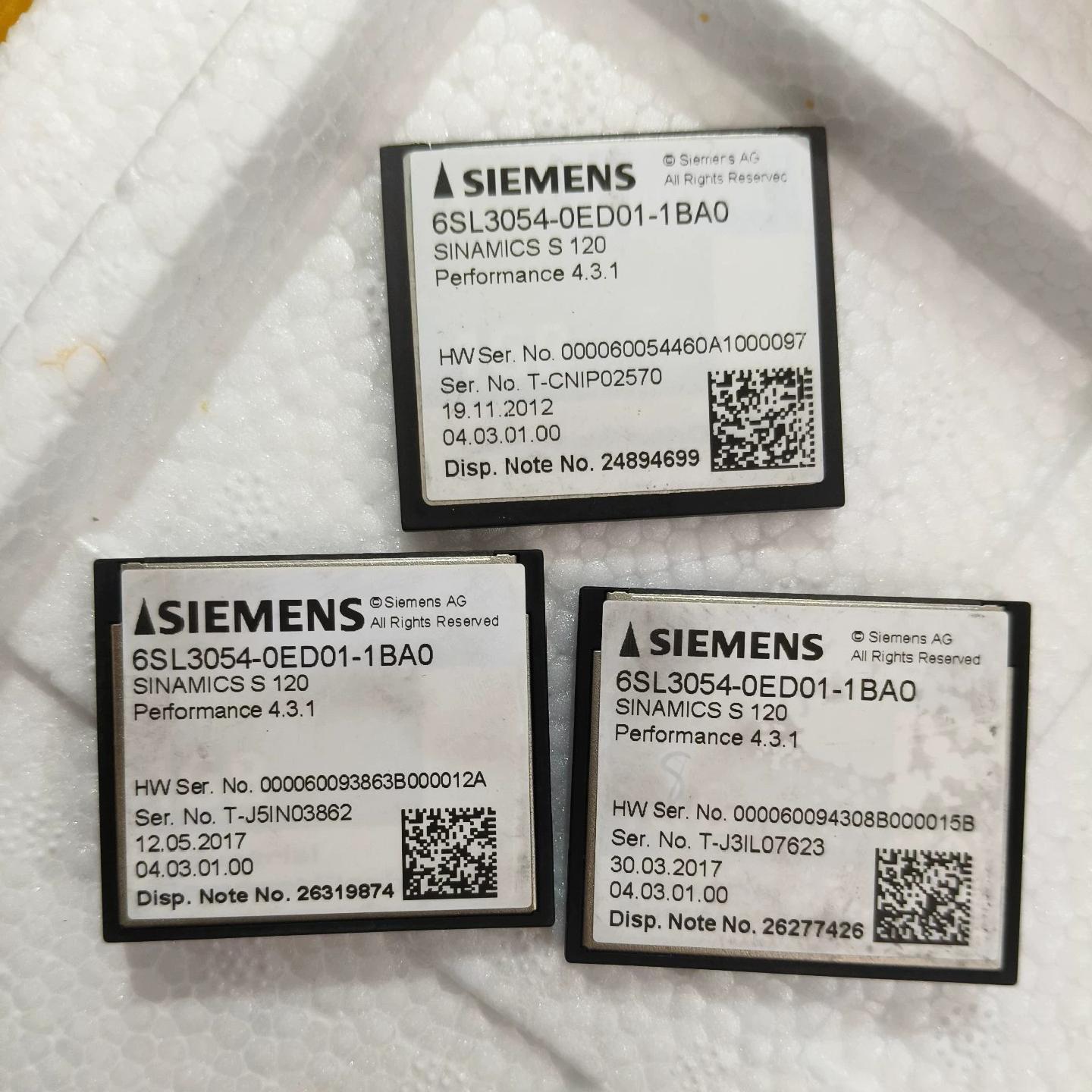 西门子SINAMICS S120变频器CF卡 型号6SL30