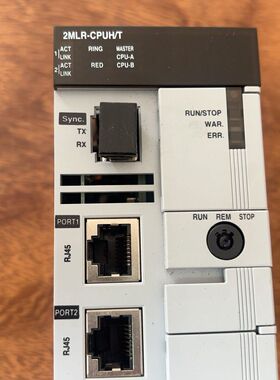 2MLR-CPUH/T双CPU模块 双以太网接口 型