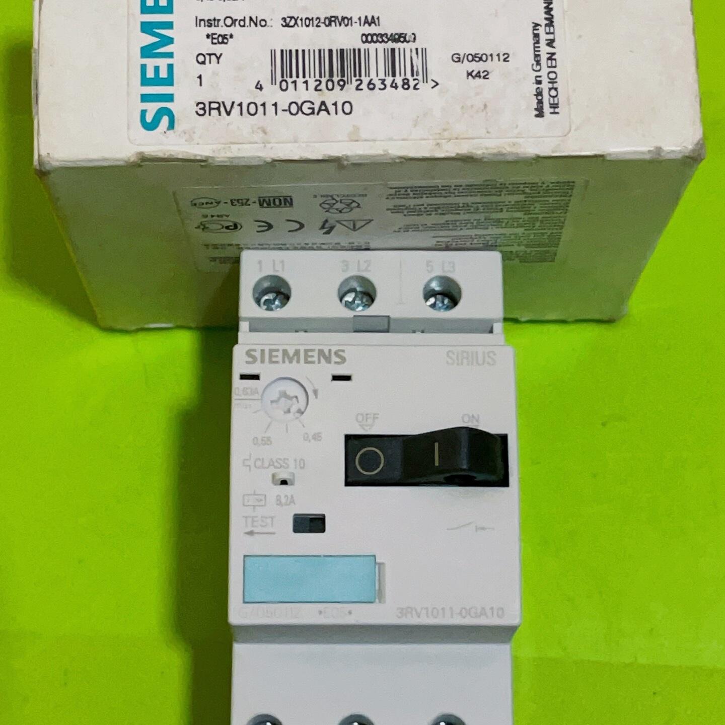 马达开关断路器3RV1011-0GA10