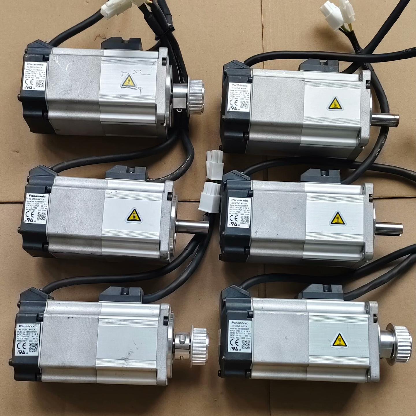 成色漂亮松下伺服电机MSMD022G1T实物拍摄有10台 功