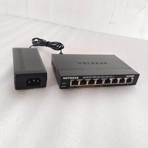 网件 GS308P 8口全千兆 4口支持poe供电 交