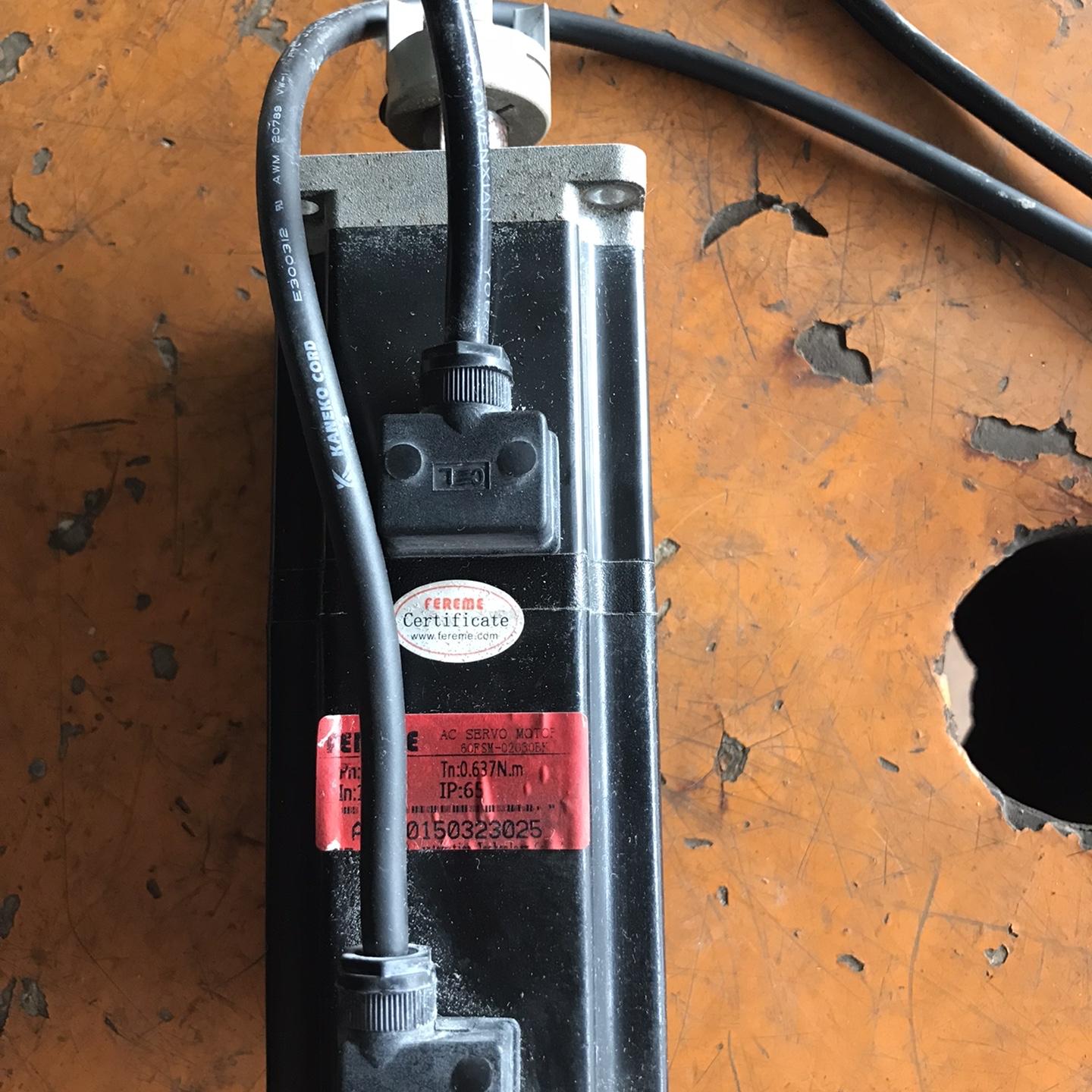 FEREME原装拆机伺服电机60FSM-02030BK/20