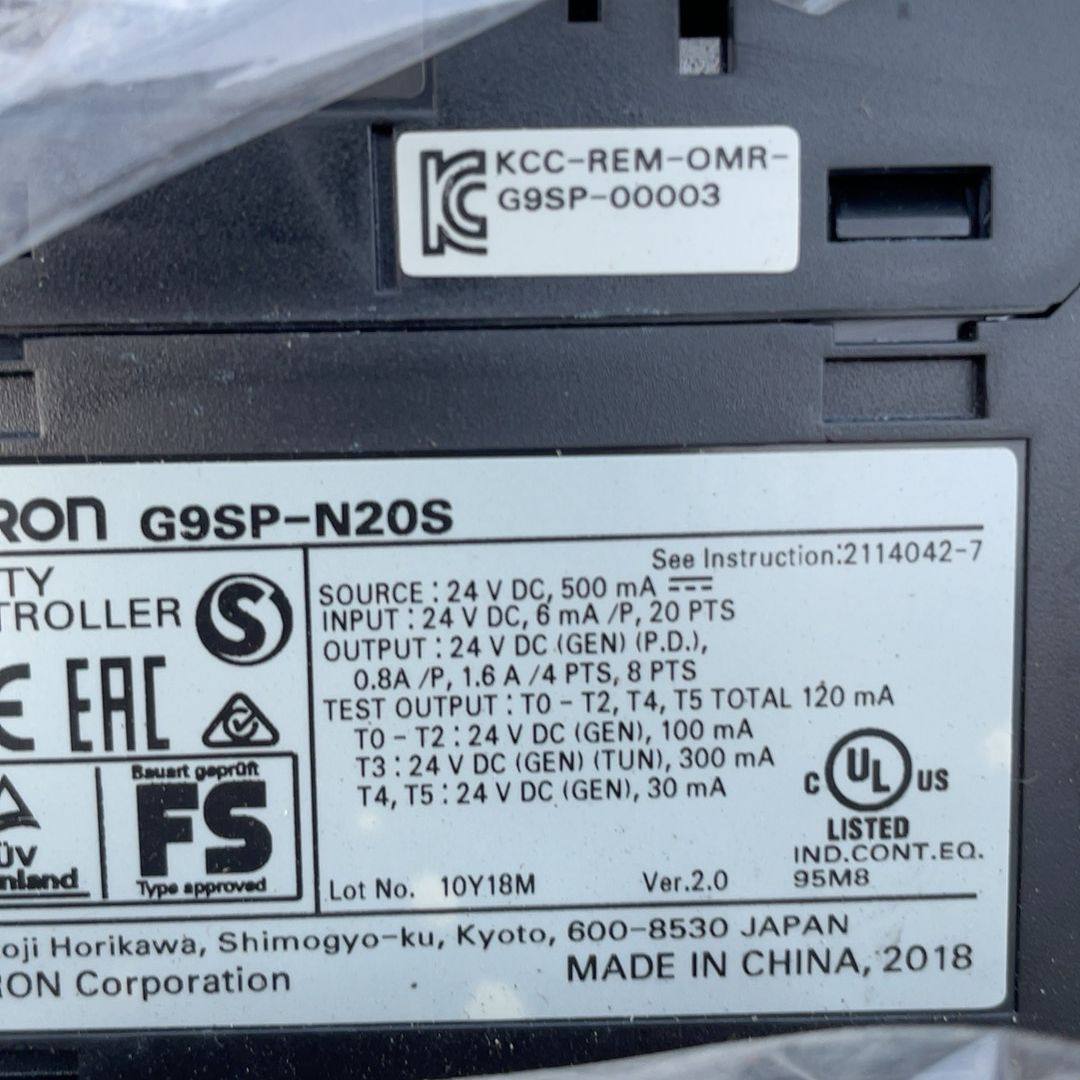 G9SP安全控制器 G9SP-N20S  成色