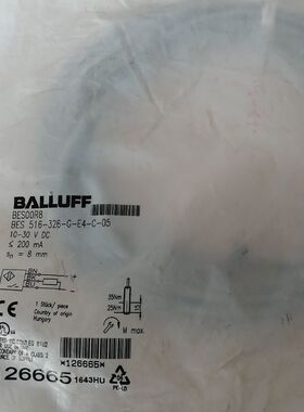 BALLUFF巴鲁夫传感器BES00R8 BES 516-3
