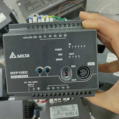 台达可编程控制器 DVP10EC00R3 成色漂亮 拆机