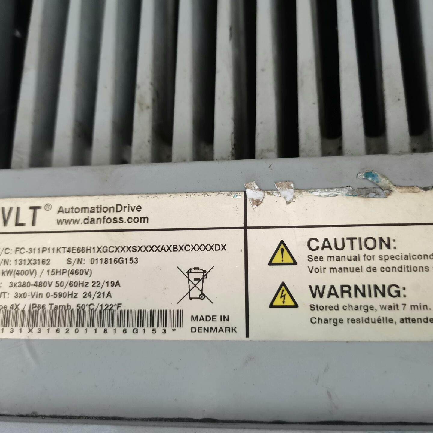 丹佛斯变频器FC-311P5K5T4E66H1