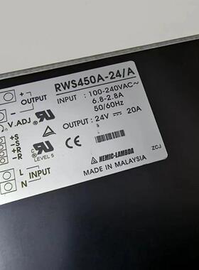 拆机NEMIC-LAMBDA RWS450A-24/