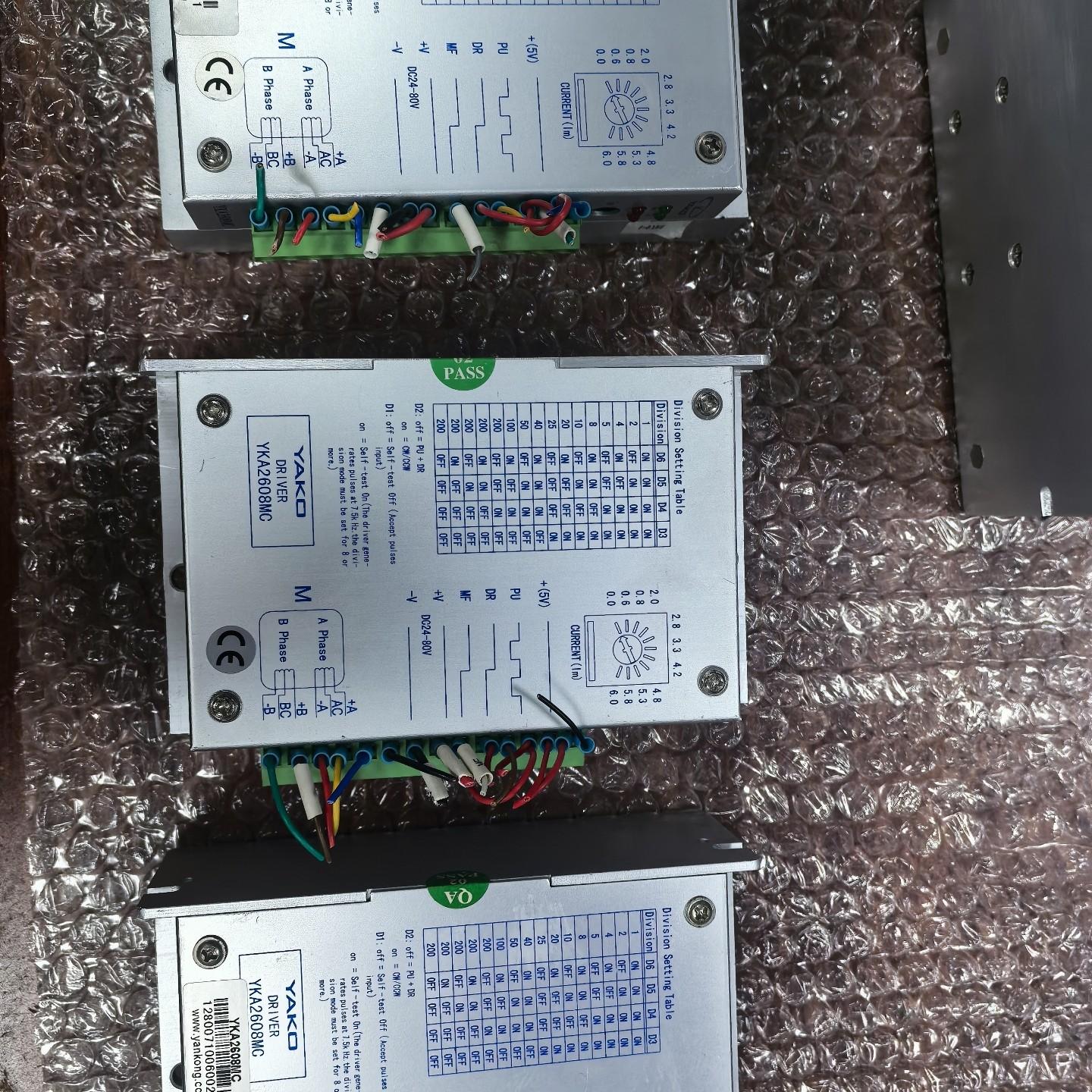 YAKO研控步进驱动器YKA2608MC 拆机 成色漂亮