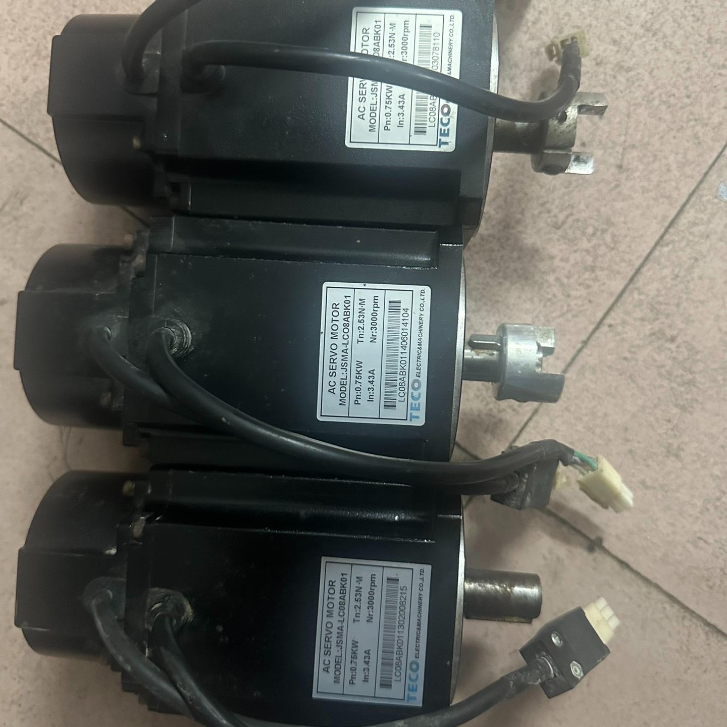 东元伺服电机750w  JSMA-LC08ABK01