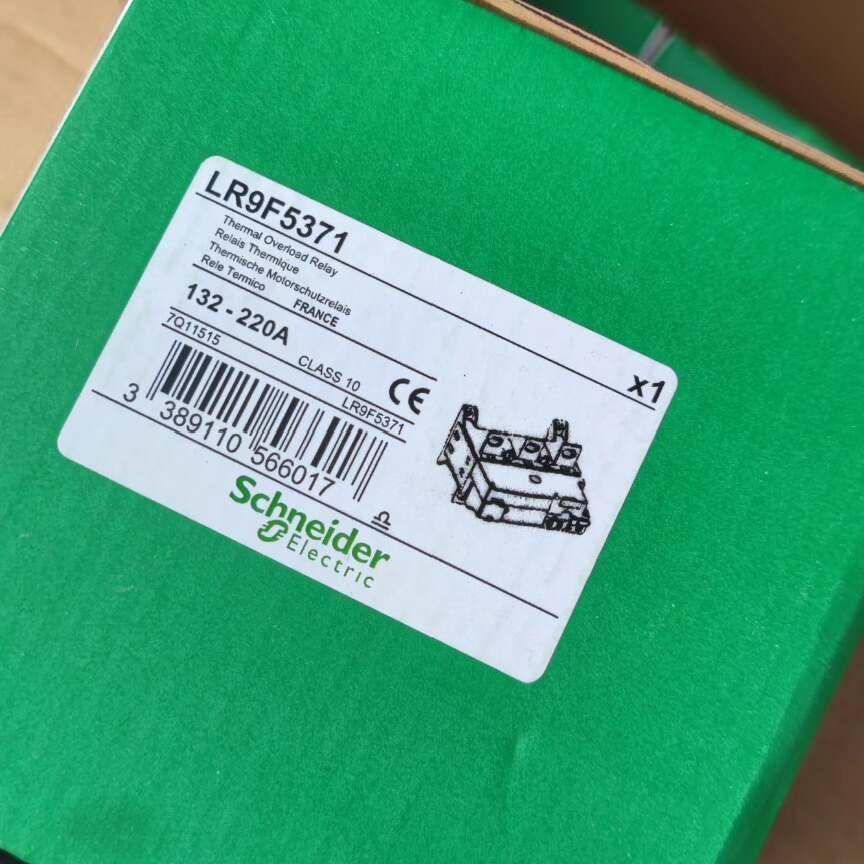 全新施耐德热过载继电器LR9 F 5371 132-220A