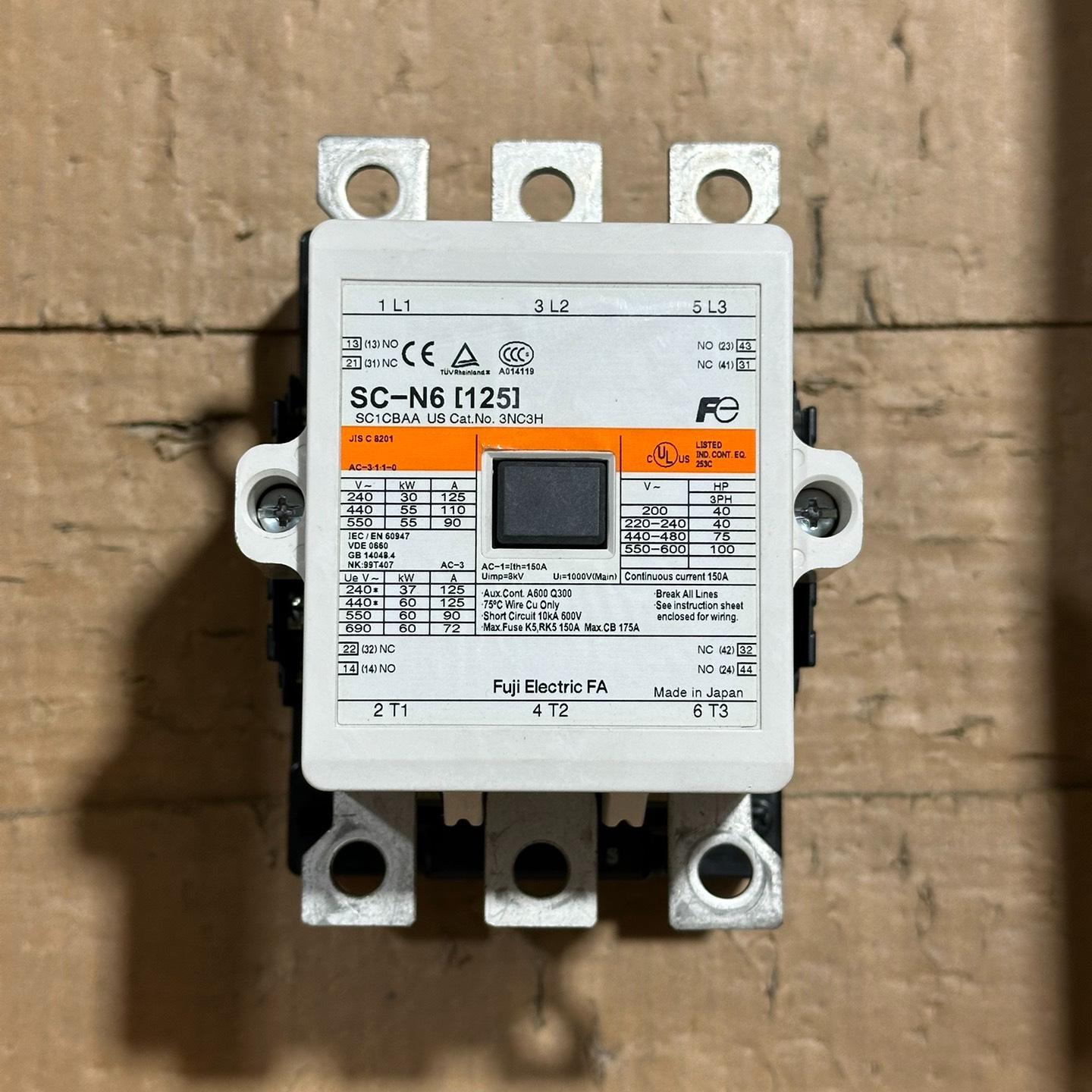 SC-N6交流接触器 线圈电压220v 拆机 装