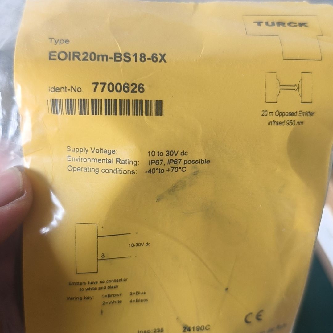 图尔克EOIR20m-BS18-6X光电传感器 型号
