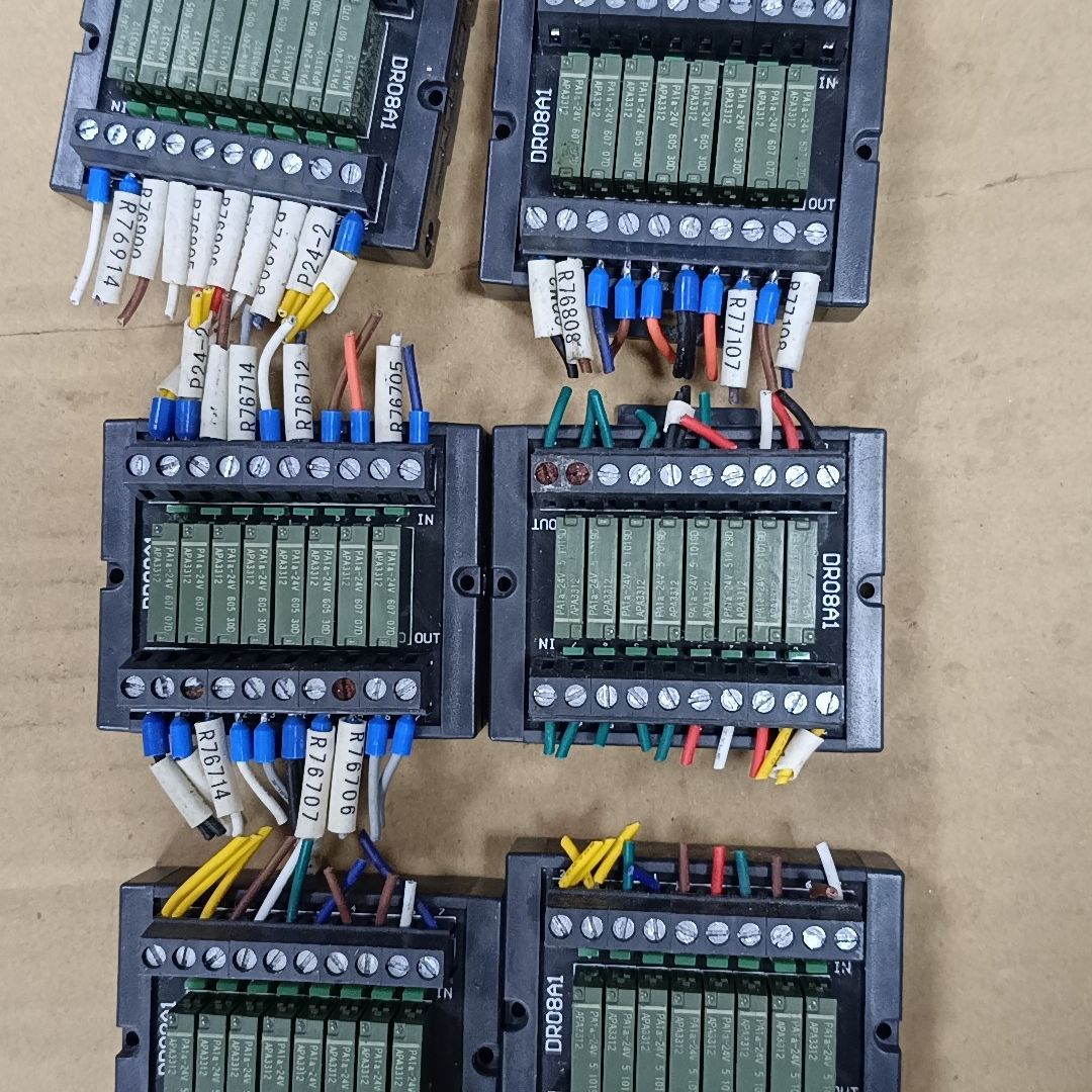 DR08A1 DR08A2继电器模块 8位接线端子台