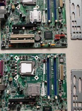 联想IB43M主板+原装挡板 DDR3接口 支持E7500/