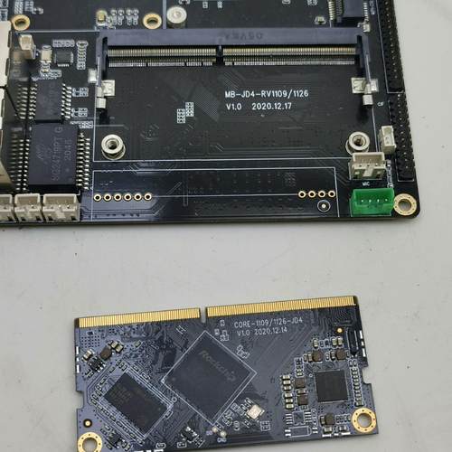 Core-JD4-RV1109/1126机器视觉核心板+底板