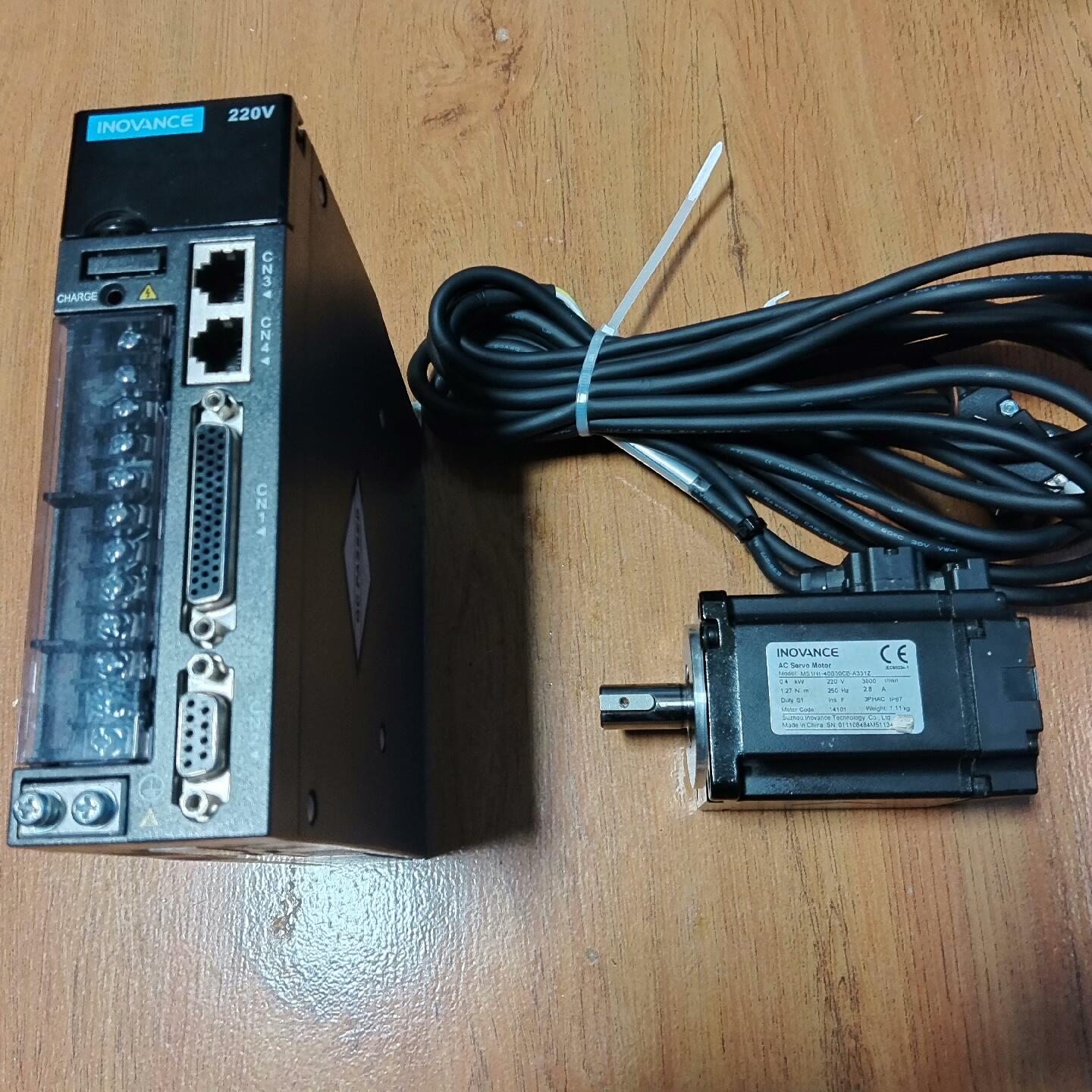 汇川400w伺服电机IS620PS2R8 电机MS1H1-4