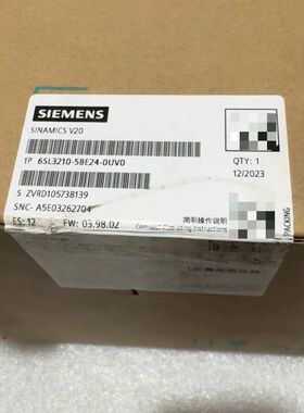 6SL3210-5BE24-0UV04kW三相V20变