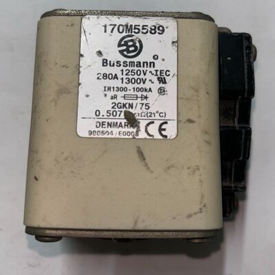 170M5589美国巴斯曼保险丝拆机保真（非国产