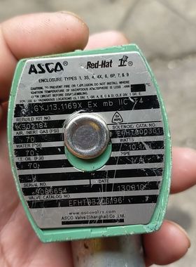ASCO电磁阀EFHT8320G196   24v 外表有点