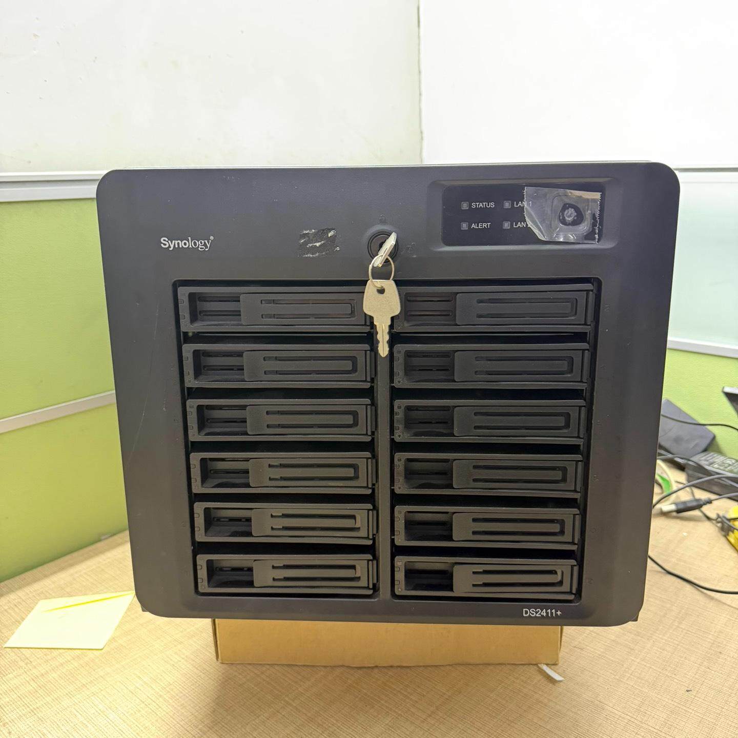 Synology群晖2411+ 12盘位nas存储器 功能正