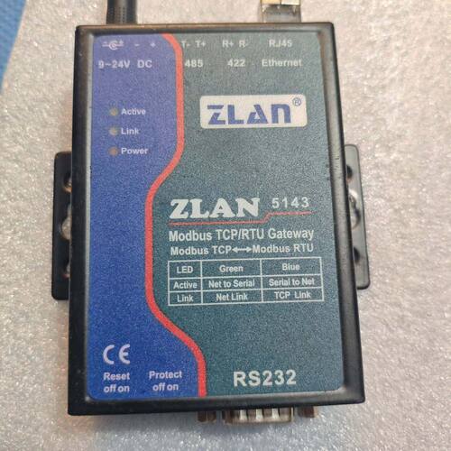 【工程拆机】ZLAN 5143 Modbus TCP/RTU
