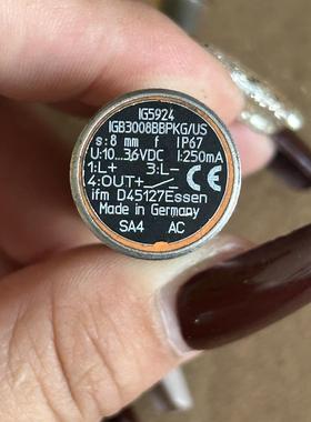 德国易福门IFM传感器IG5924 型号IGB3008BPK