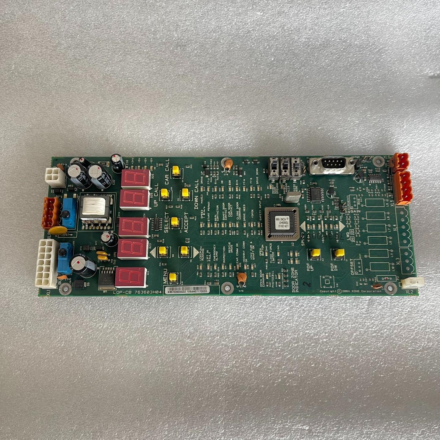 通力电梯配件LOP-CB/763603H04/KM76360