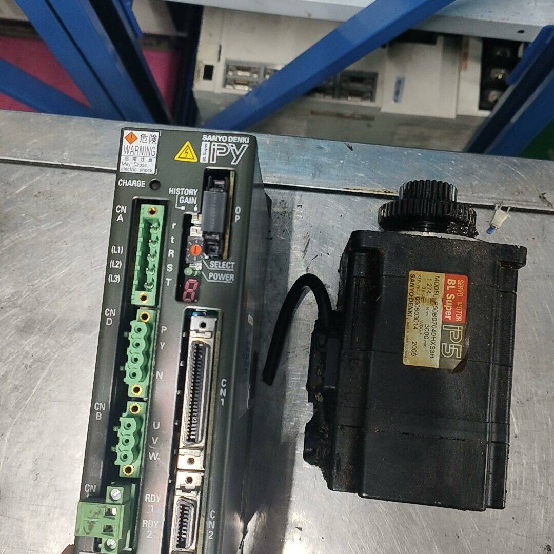 三洋PY2A015A驱动器 配套电机P50B07040HXS