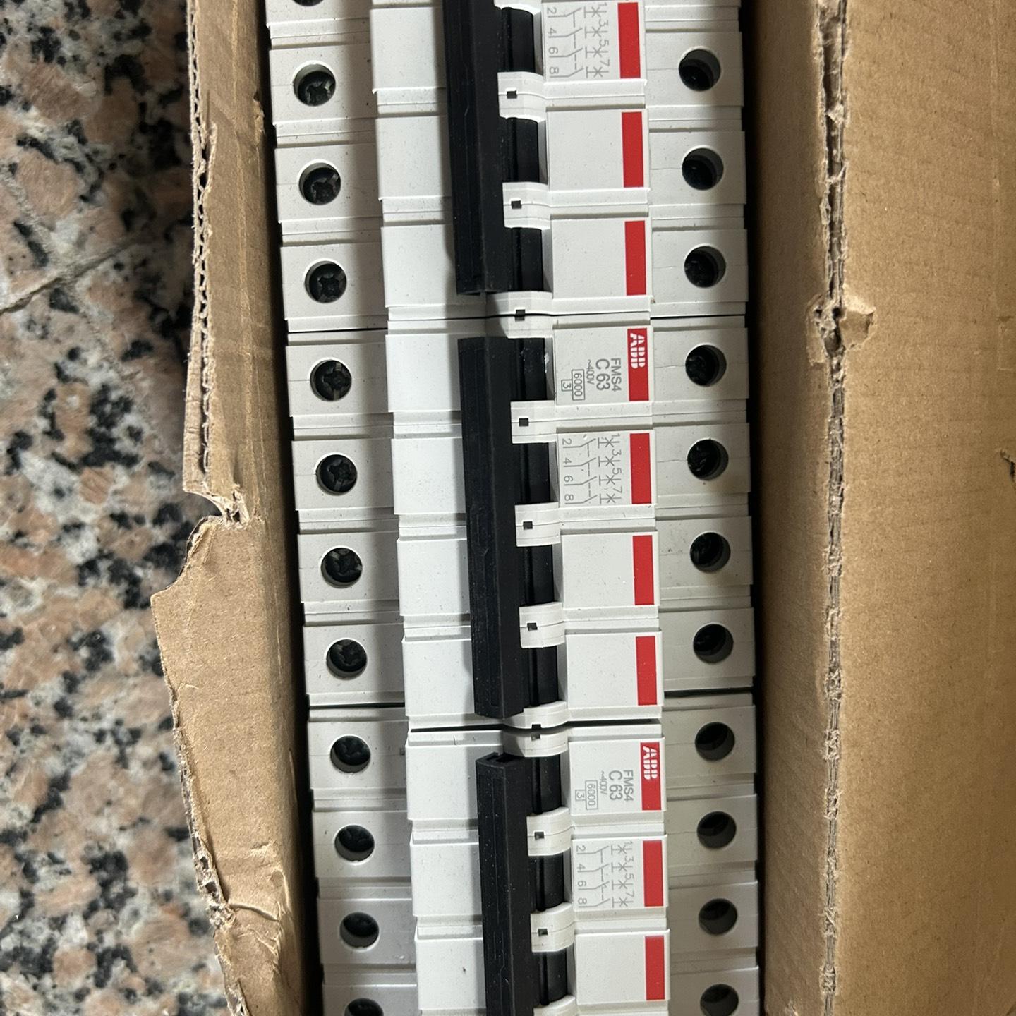 ABB FMS4 C63断路器 全新原装正品 400V额定电