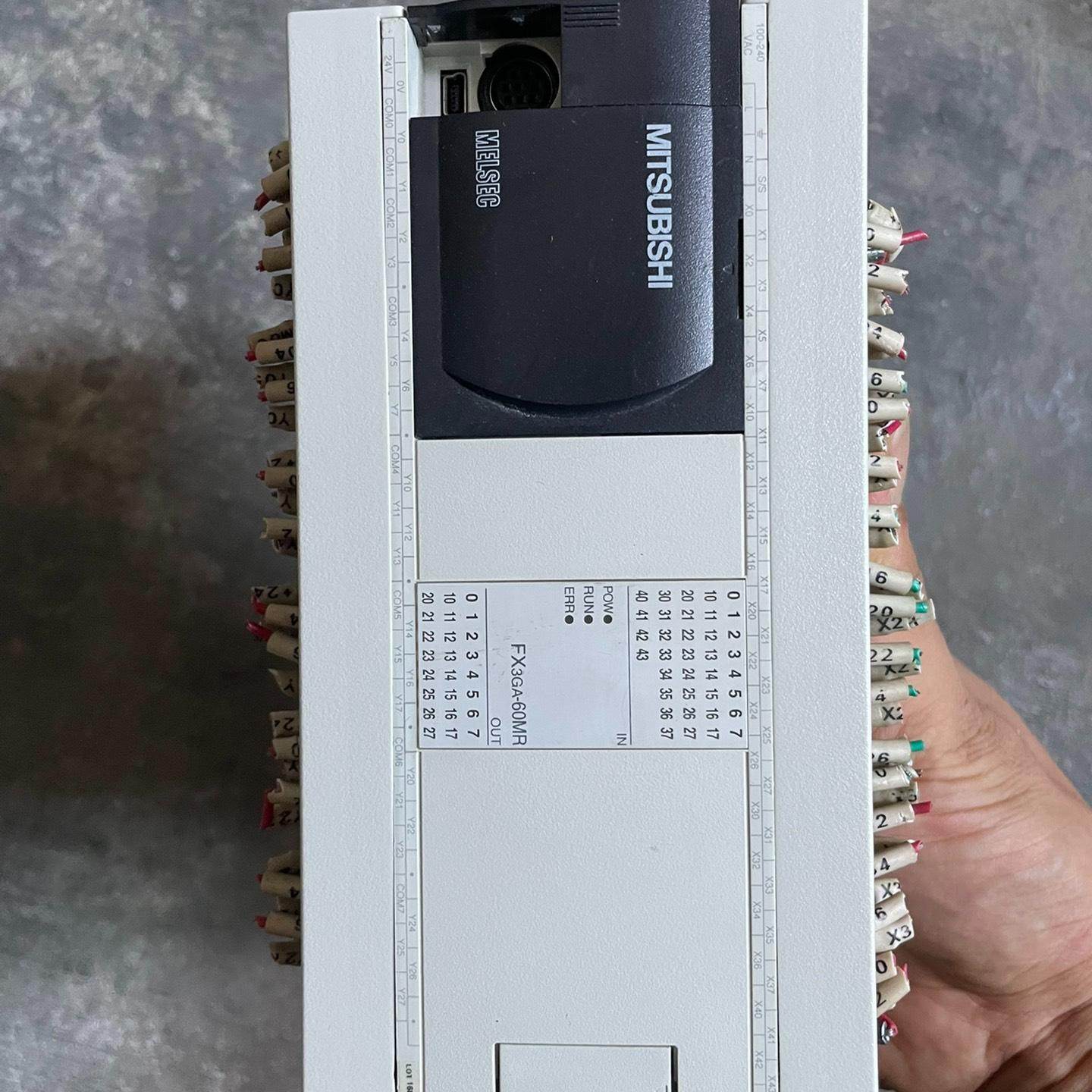 PLC模块FX3GA-60MR-CM 成色如图漂亮 功能