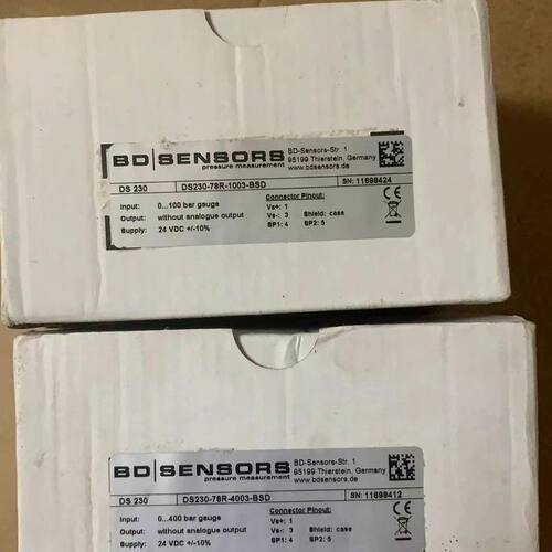 BD SENSORS压力传感器DS230-78R-100