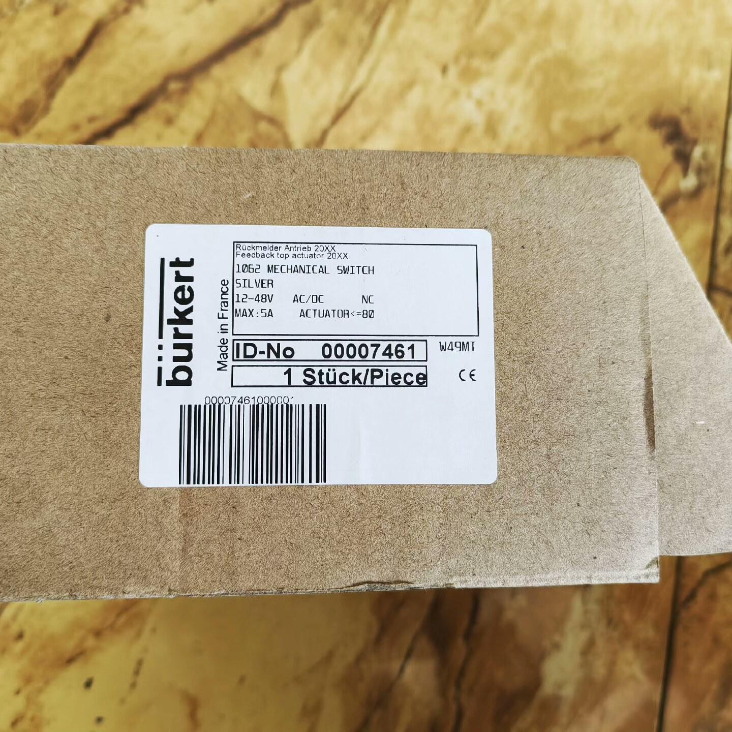 Burkert宝德1062 MECHANICAL SWITC