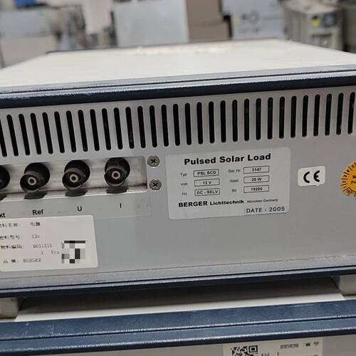 德国BERGER Pulsed Solar Load电源 型